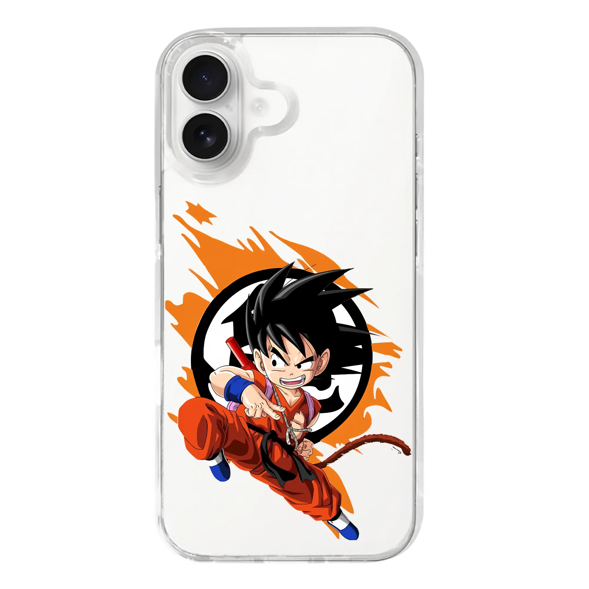 ドラゴンボール グッズ 孫 悟空 - iPhone 17シリーズ 透明スマホケース – 薄型・耐衝撃・精密フィット保護カバー